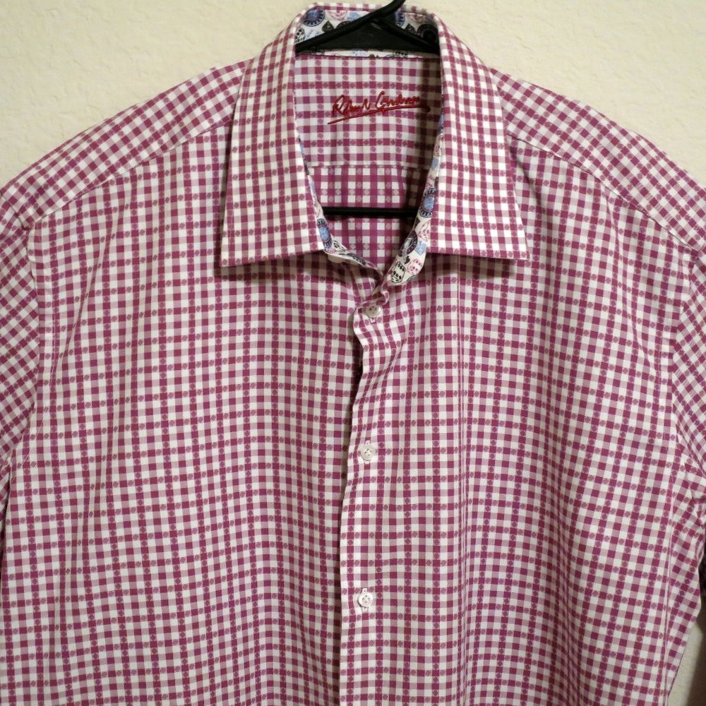 Robert Graham Long Sleeve Button Shirt XL